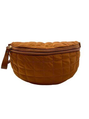 MMS Brands Brown Fabric Waist Bag